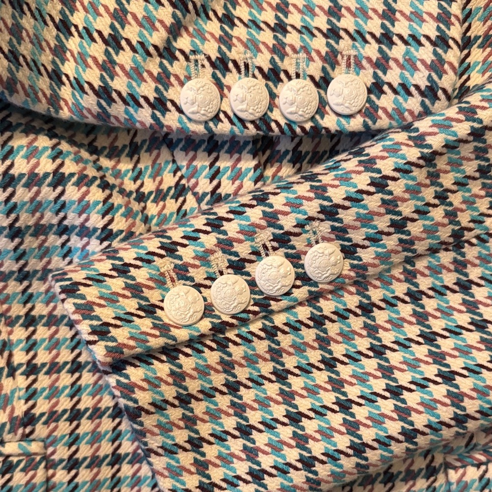 Turquoise Multi Farley Dickey Jacket - Picture 3 of 7